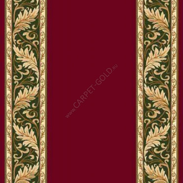 D040 - RED-GREEN - Дорожка - коллекция VALENCIA 2
