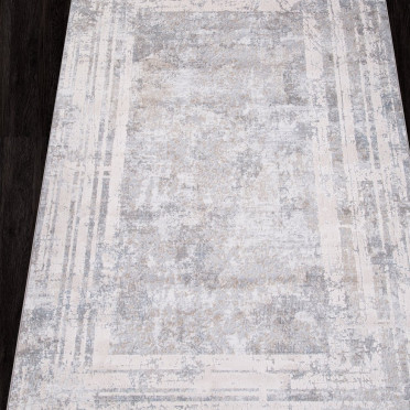 Ковер C774AC - BEIGE / L.GREY - Прямоугольник - коллекция PERLA