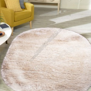 Бельгийский ковер Rhapsody 2501-100 Oval длинноворсовый пушистый