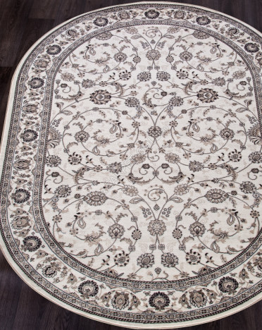 Ковер российский d251 Valencia Delux (Хит-сет, кремовый)