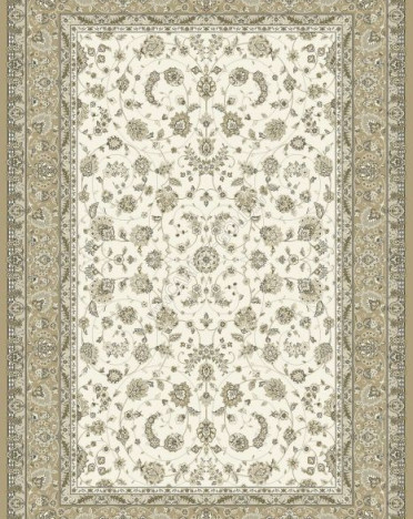 Ковер бельгийский 142956323 Royal Palace (Вискоза, кремовый)