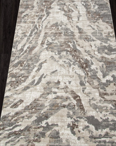 Ковер турецкий GA017C ARMINA (PP Heatset Высокоплотный, бежевый, серый)