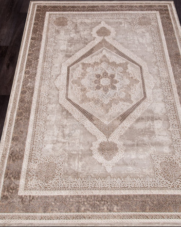 Ковер турецкий 04037A ARMINA (PP Heatset Высокоплотный, бежевый)