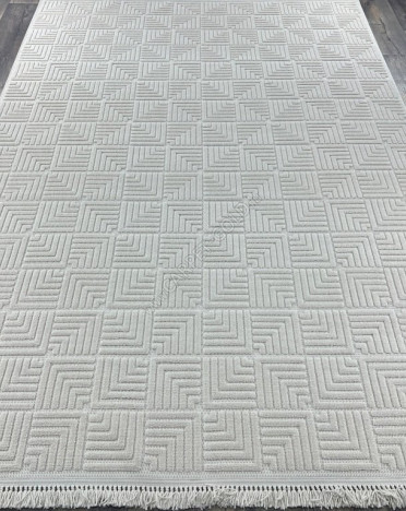 Ковер турецкий L1062A QUEST (Полиэстер, бежевый)