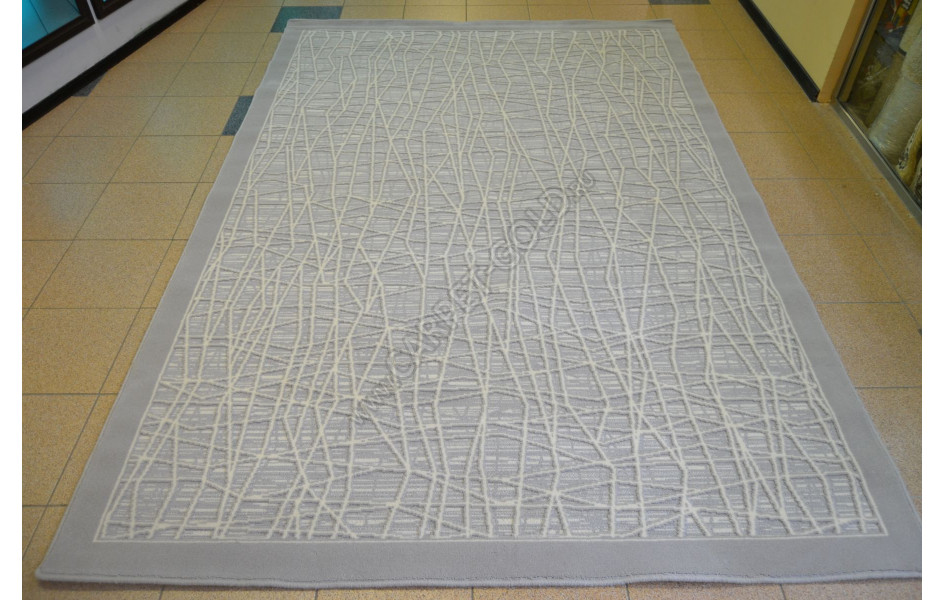 Польский шерстяной ковер Agnella Galaxy Avior grey