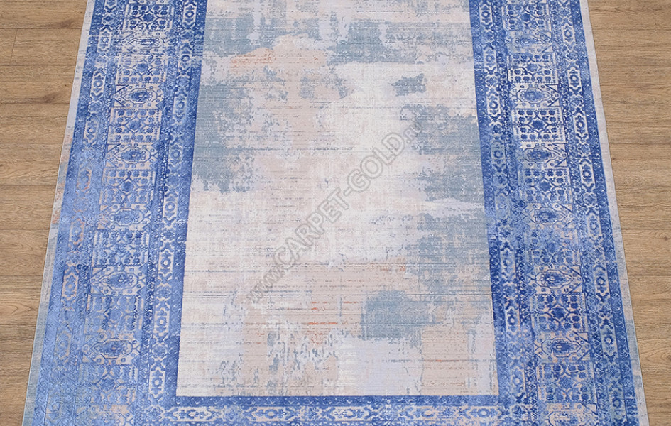 Турецкий ковер Art Deco Vintage 3035A ЦВЕТ CREAM2 / BLUE2