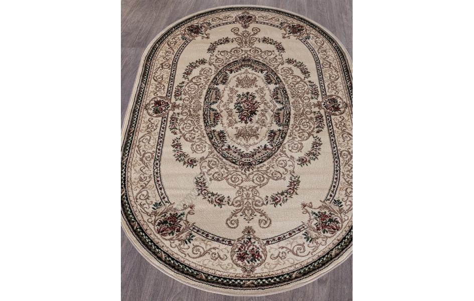Ковер D058 - CREAM - Овал COLIZEY