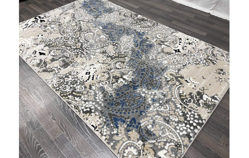 Турецкий ковер 40671A_MAVI / K.GRI