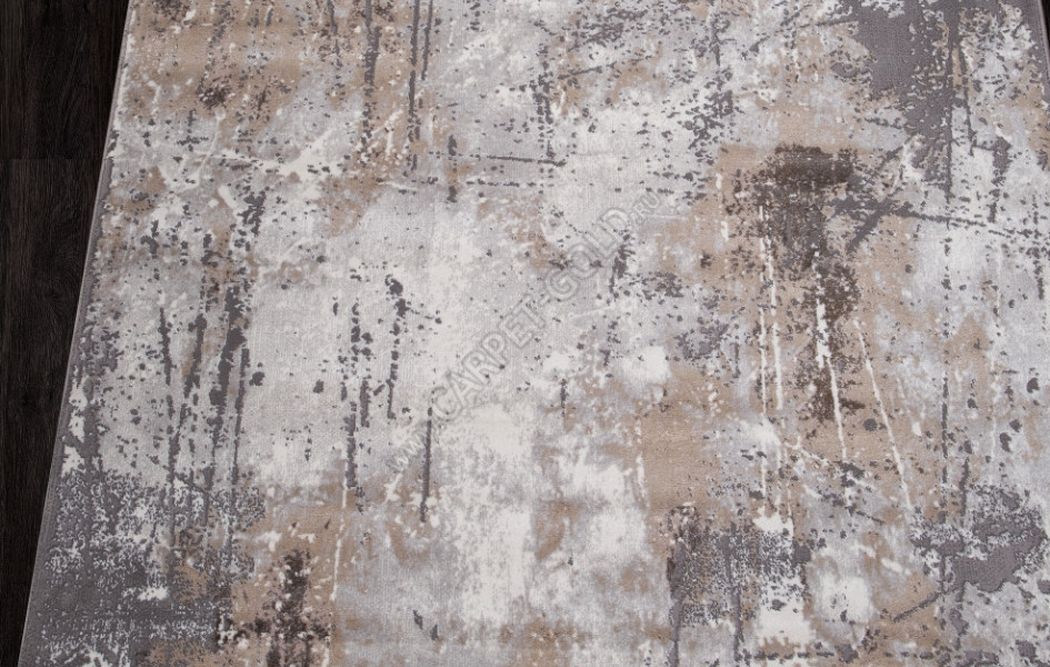 ковер 3433 - GRAY-BEIGE - Прямоугольник - коллекция GRAFF