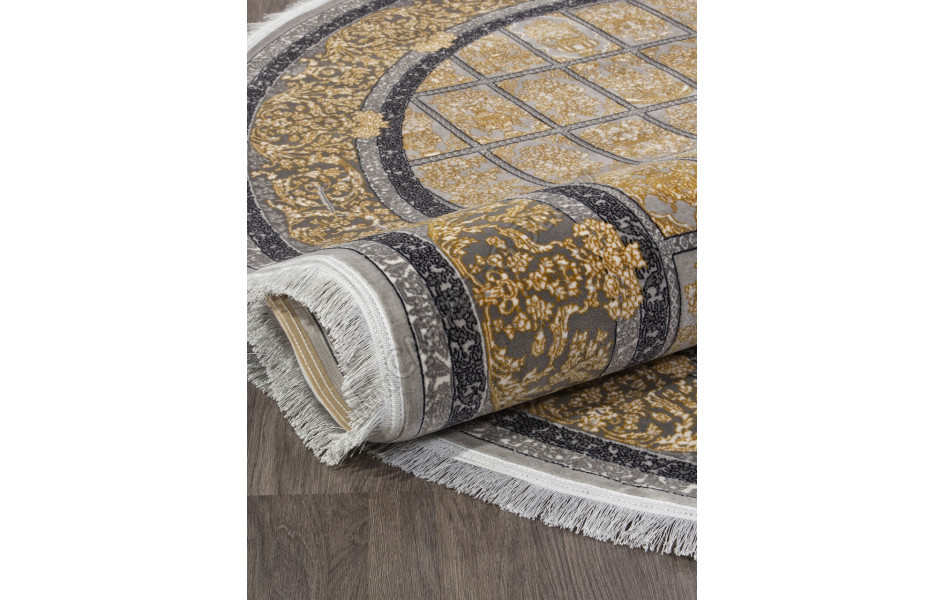 Ковер 752070 - 000 - Овал - коллекция KASHAN