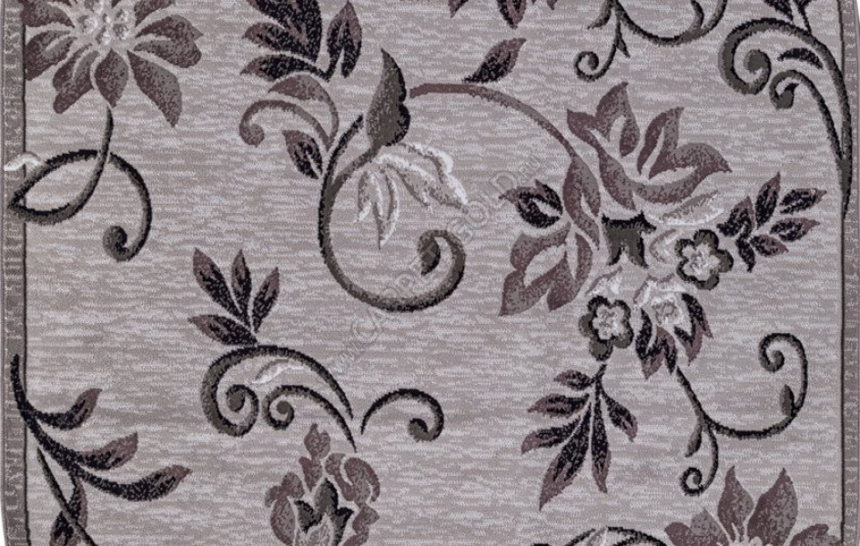 Ковер d353 - GRAY - Овал - коллекция SILVER