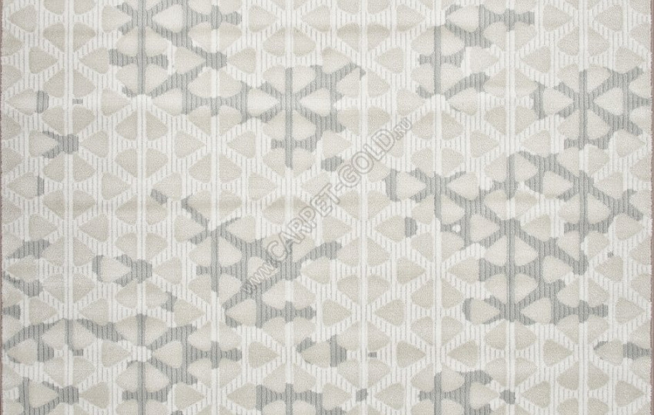 Ковер F125 - CREAM-BLUE - Прямоугольник - коллекция MIRANDA