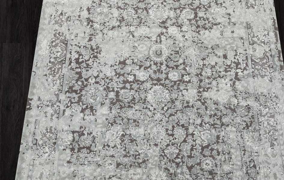 Ковер A021AG - D.GREY / GREY - Прямоугольник - коллекция EMPEROS