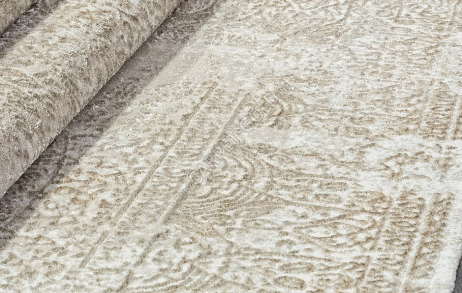 Ковер 02477F - BEIGE / GOLF - Прямоугольник - коллекция SAFARI