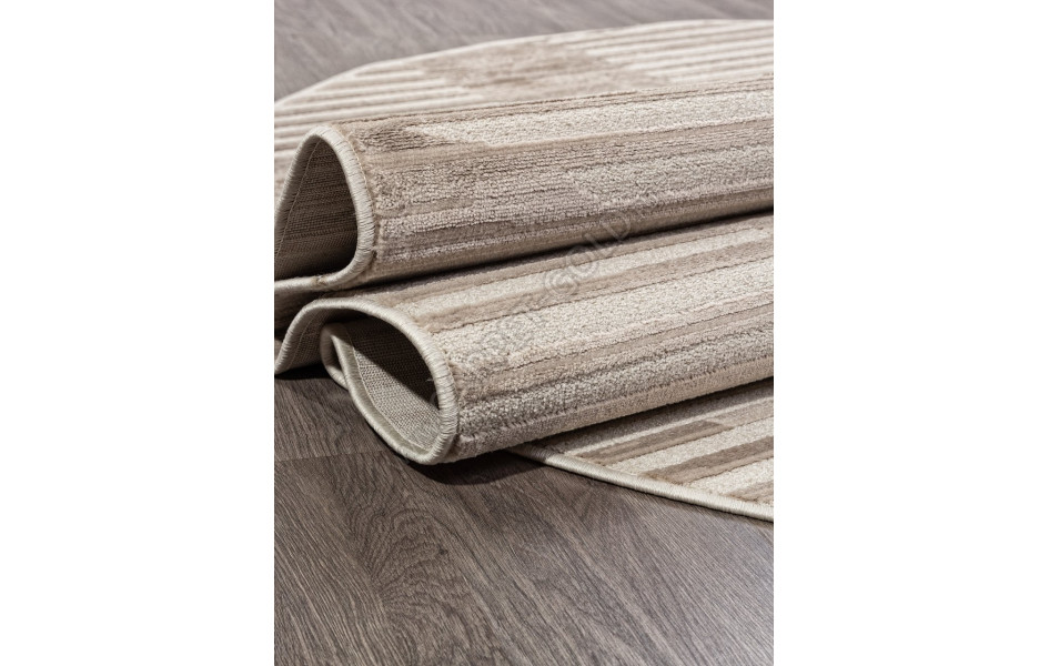 Ковер F440 - BEIGE - Овал - коллекция DIOS