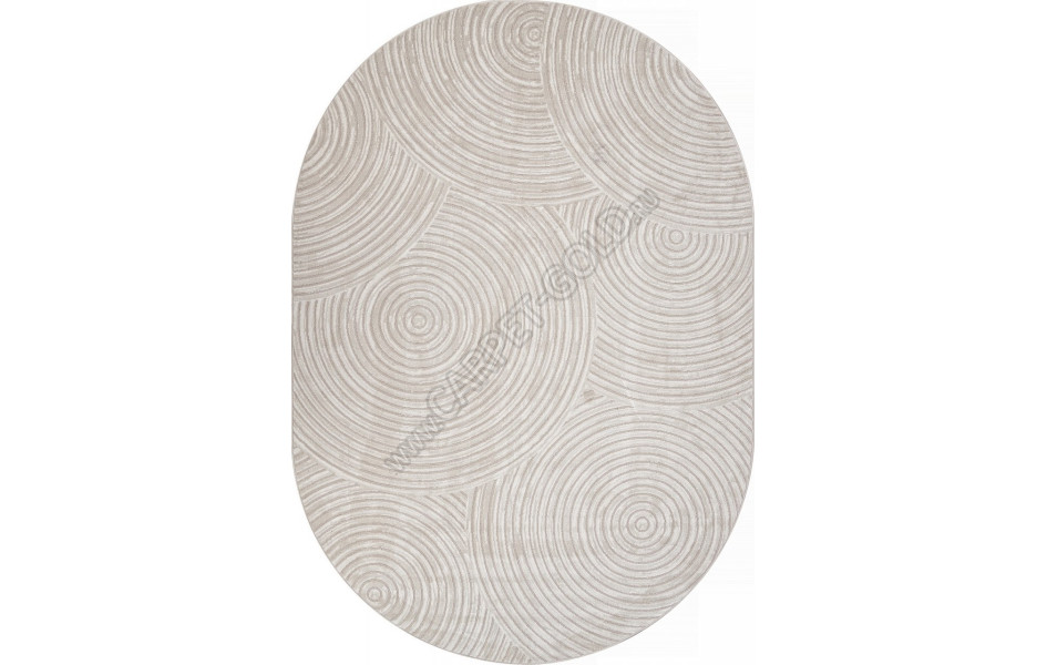 Ковер F410 - CREAM - Овал - коллекция DIOS