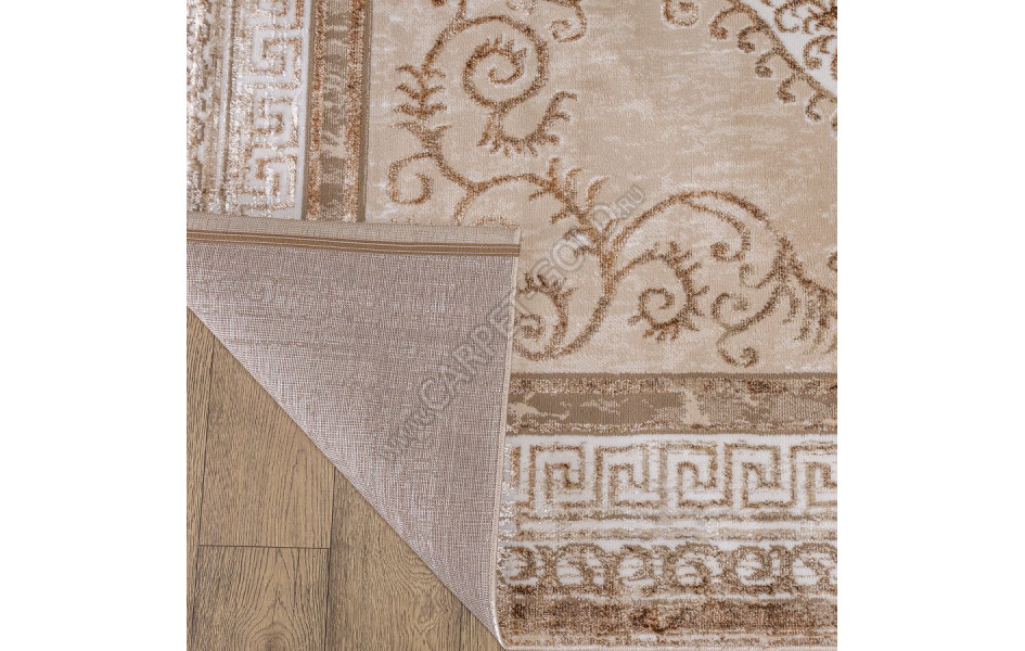КОВРЫ ДИЗАЙН 10590A ЦВЕТ BEIGE / KAHVE Nord