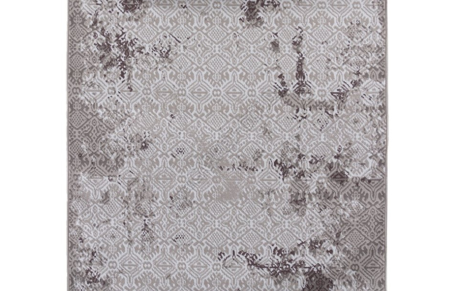 Ковер F392 - GRAY - Дорожка - коллекция SILVER