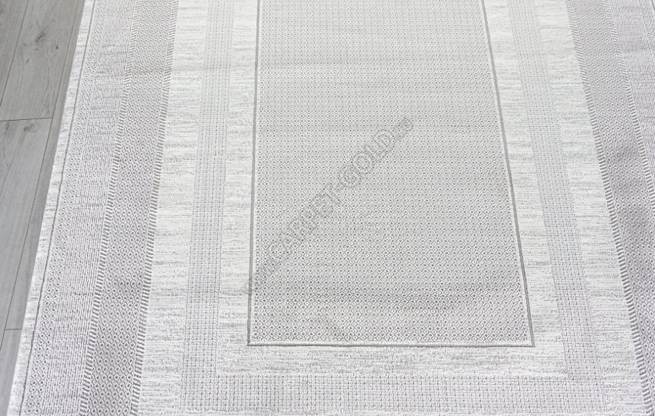 Ковер F040AC - GREY / WHITE - Прямоугольник - коллекция SIROCCO