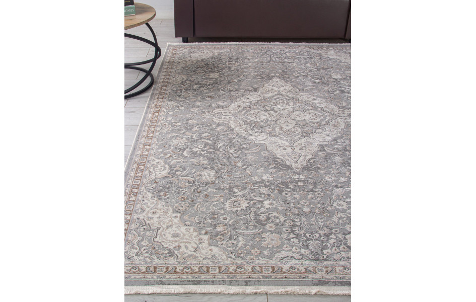 Ковер OC101G - GREY / GREY - Прямоугольник - коллекция OASIS