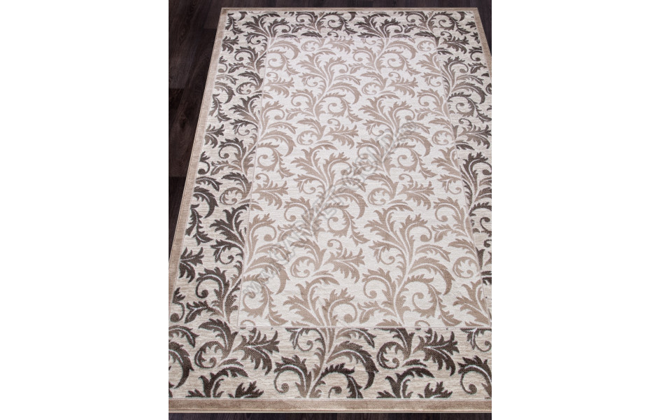 Российский ковер Valencia Delux D327 - CREAM-BROWN
